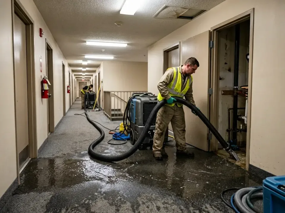 multi-unit-apartment-hallway-f-005 — frequently asked questions, Emergency Burst Pipe Water Extraction & Removal in Flint, MI